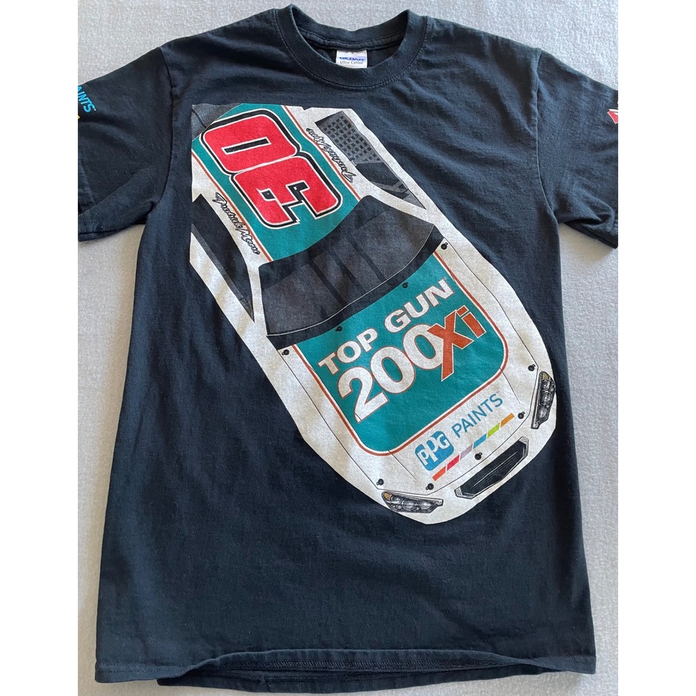 Fredrick Moore Top #30 Racing PPG Paints Tower Sealants Black T-Shirt Men S